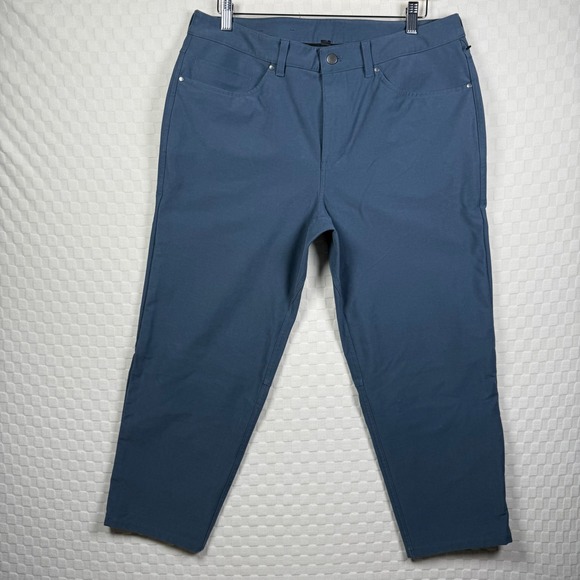 lululemon athletica Other - Lululemon ABC Relaxed-Fit Pants Warpstreme Utility Blue Size 34x26 Blue Men